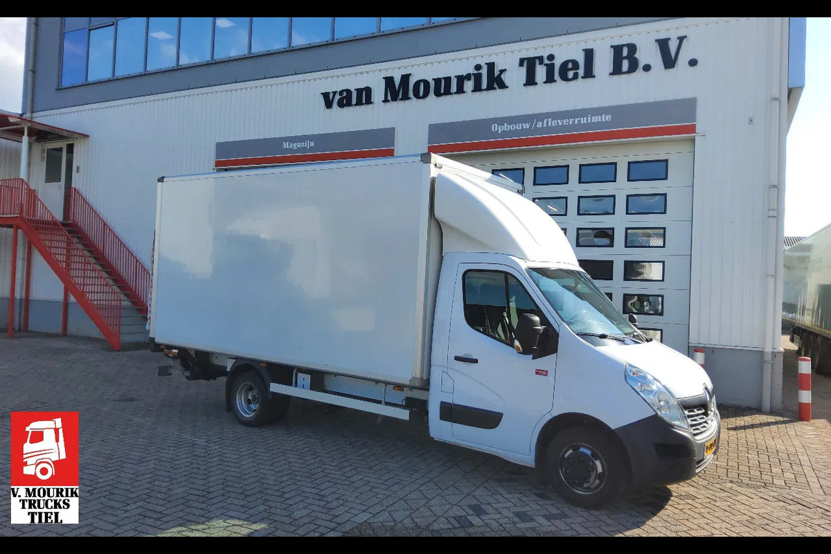 Renault Master 165.35 BAK-KLEP DUBBELLUCHT - EURO 6 - LAADBAK INW. 4.70 METER - V-495-XZ