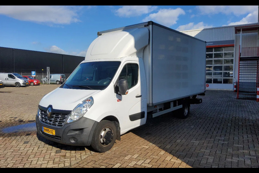 Renault Master 165.35 BAK-KLEP DUBBELLUCHT - EURO 6 - LAADBAK INW. 4.70 METER - V-495-XZ