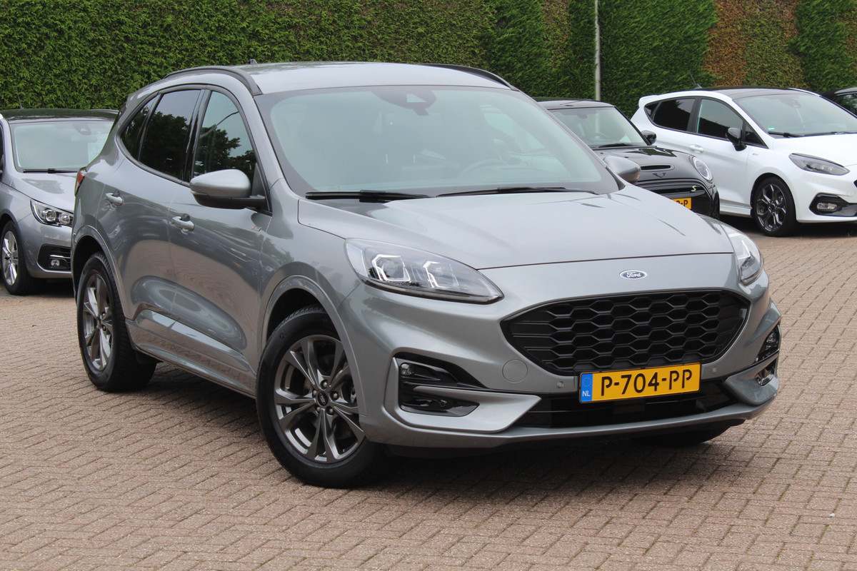 Ford Kuga 2.5 PHEV ST-Line X 62.758 km! / Head-up / Keyless / B&O / Leder&Alcantara / 18'' / Navigatie / Parkeerhulp V+A / Stoel+Stuurverwarming / DAB / Cruise Control Ford Kuga 2.5 PHEV ST-Line X 62.758 km! / Head-up / Keyless / B&O / Leder&Alcantara / 18'' / Navigatie / Parkeerhulp V+A / Stoel+Stuurverwarming / DAB / Cruise Control