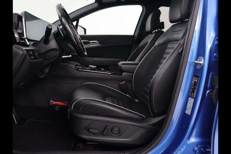 Kia Sportage 1.6 T-GDi Hybrid GT-PlusLine | Panoramadak | Trekhaak | Navigatie | 360 Camera | Stoelventilatie | Stoel & Stuurverwarming | Automaat | Memory | Harman/Kardon | Carplay | Leder | Adaptive cruise | Lane assist | LED | Climate controle