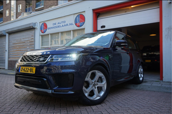 Land Rover Range Rover Sport 2.0 P400e HSE Black Optic | Ivoorwit Leder | Panoramadak | Meridian sound | Luchtvering | Apple Carplay | Virtual Cockpit 3x LED schermen |