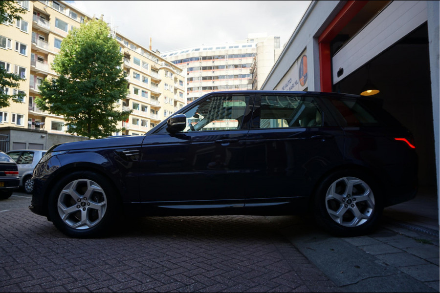 Land Rover Range Rover Sport 2.0 P400e HSE Black Optic | Ivoorwit Leder | Panoramadak | Meridian sound | Luchtvering | Apple Carplay | Virtual Cockpit 3x LED schermen |