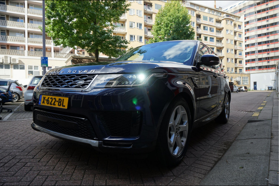 Land Rover Range Rover Sport 2.0 P400e HSE Black Optic | Ivoorwit Leder | Panoramadak | Meridian sound | Luchtvering | Apple Carplay | Virtual Cockpit 3x LED schermen |