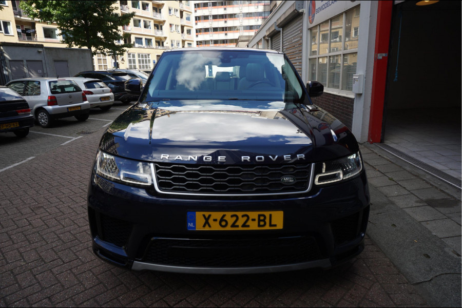 Land Rover Range Rover Sport 2.0 P400e HSE Black Optic | Ivoorwit Leder | Panoramadak | Meridian sound | Luchtvering | Apple Carplay | Virtual Cockpit 3x LED schermen |