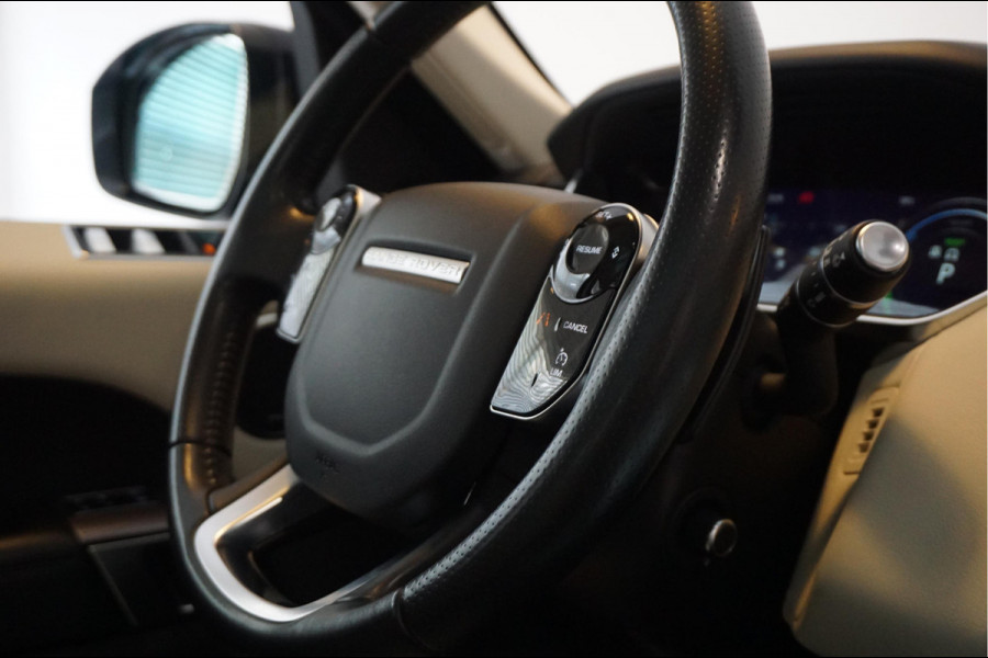 Land Rover Range Rover Sport 2.0 P400e HSE Black Optic | Ivoorwit Leder | Panoramadak | Meridian sound | Luchtvering | Apple Carplay | Virtual Cockpit 3x LED schermen |