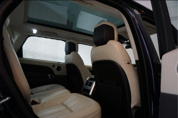 Land Rover Range Rover Sport 2.0 P400e HSE Black Optic | Ivoorwit Leder | Panoramadak | Meridian sound | Luchtvering | Apple Carplay | Virtual Cockpit 3x LED schermen |