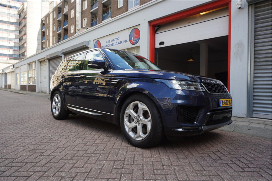 Land Rover Range Rover Sport 2.0 P400e HSE Black Optic | Ivoorwit Leder | Panoramadak | Meridian sound | Luchtvering | Apple Carplay | Virtual Cockpit 3x LED schermen |