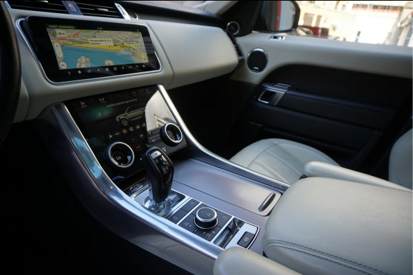 Land Rover Range Rover Sport 2.0 P400e HSE Black Optic | Ivoorwit Leder | Panoramadak | Meridian sound | Luchtvering | Apple Carplay | Virtual Cockpit 3x LED schermen |