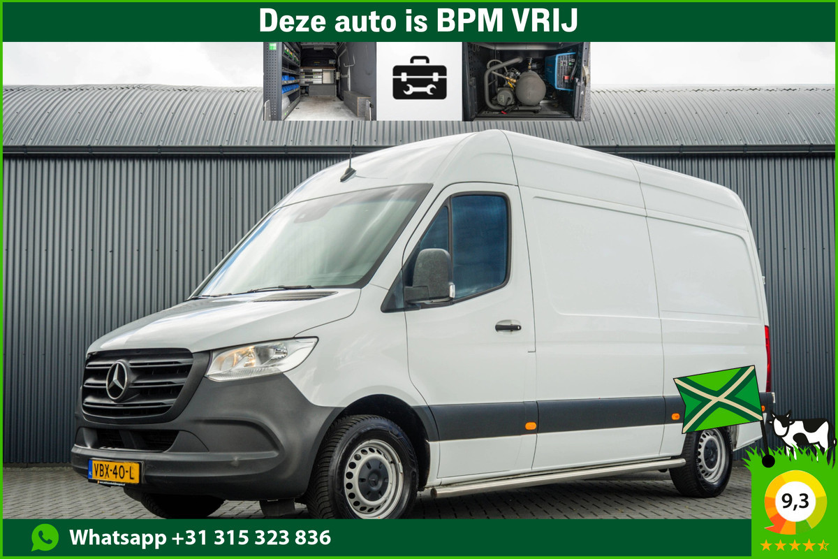 Mercedes-Benz Sprinter 311 CDI | L2H2 | Camera | CarPlay | Climate | Inrichting | Omvormer | Oprijplaat | Euro 6