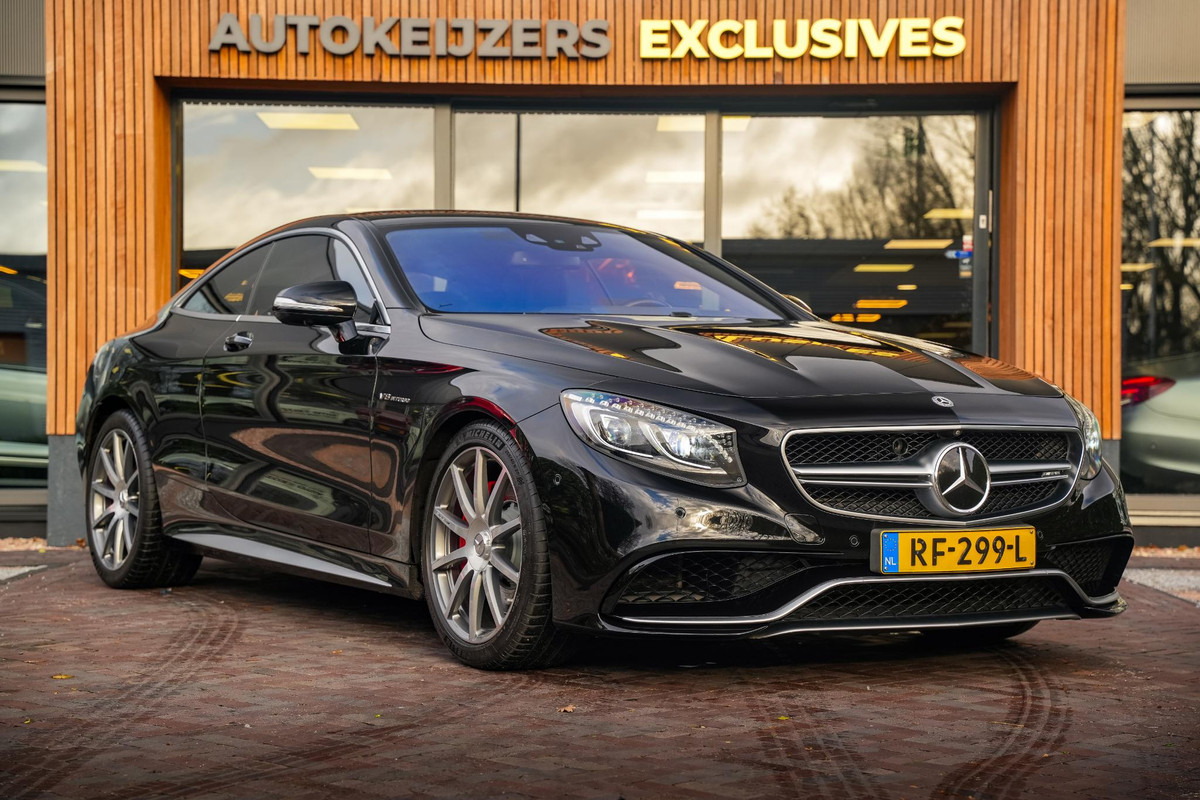 Mercedes-Benz S-Klasse Coupé AMG 63 4Matic Burmester Stoelvent. Widescreen 360 Camera Navigatie ACC