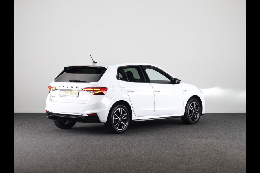 Škoda Fabia 1.0 TSI Monte Carlo 115 pk Automaat (DSG) | Verlengde garantie | Navigatie via App | Parkeersensoren | Achteruitrijcamera | Adaptieve cruise control | LED koplampen |