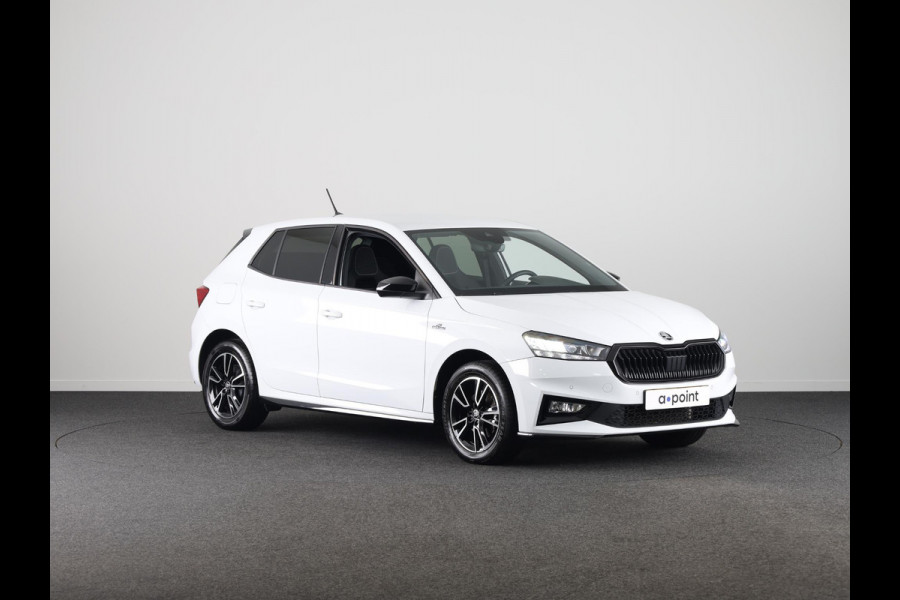 Škoda Fabia 1.0 TSI Monte Carlo 115 pk Automaat (DSG) | Verlengde garantie | Navigatie via App | Parkeersensoren | Achteruitrijcamera | Adaptieve cruise control | LED koplampen |