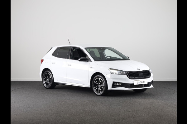 Škoda Fabia 1.0 TSI Monte Carlo 115 pk Automaat (DSG) | Verlengde garantie | Navigatie via App | Parkeersensoren | Achteruitrijcamera | Adaptieve cruise control | LED koplampen |