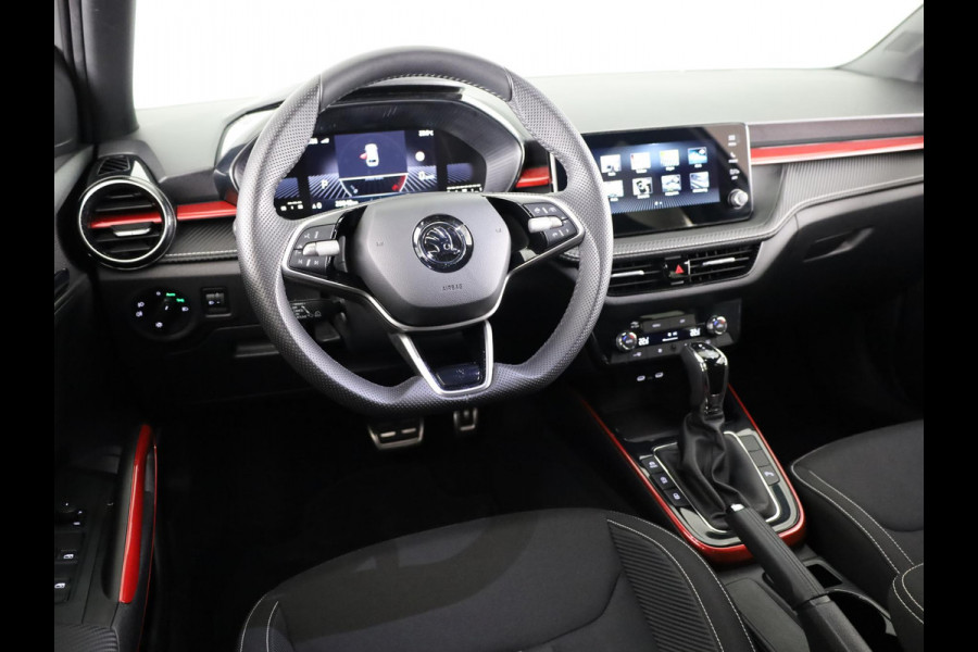 Škoda Fabia 1.0 TSI Monte Carlo 115 pk Automaat (DSG) | Verlengde garantie | Navigatie via App | Parkeersensoren | Achteruitrijcamera | Adaptieve cruise control | LED koplampen |
