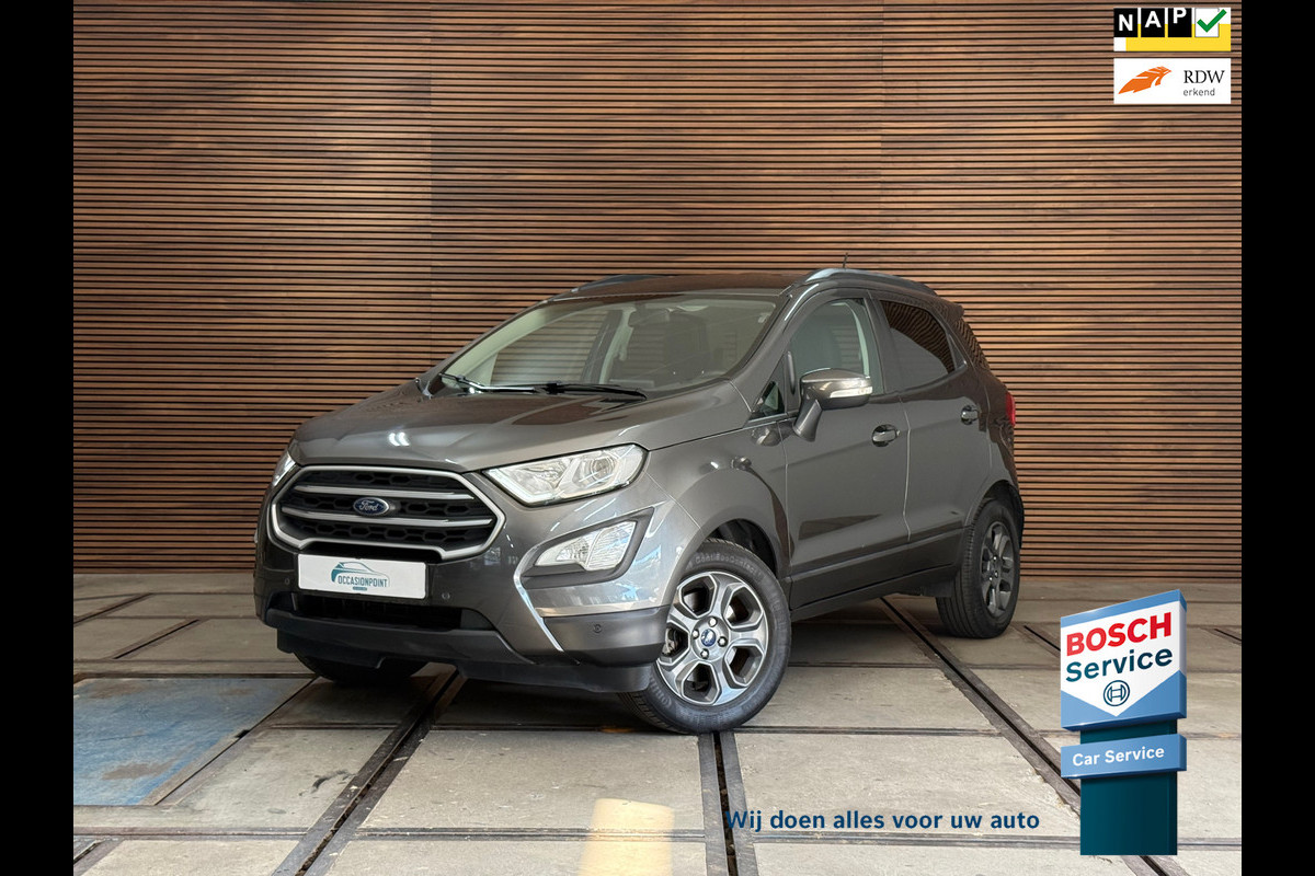 Ford EcoSport 1.0 EcoBoost Titanium Automaat | Navigatie | PDC Voor + Achter | Stoelverwarming Ford EcoSport 1.0 EcoBoost Titanium Automaat | Navigatie | PDC Voor + Achter | Stoelverwarming