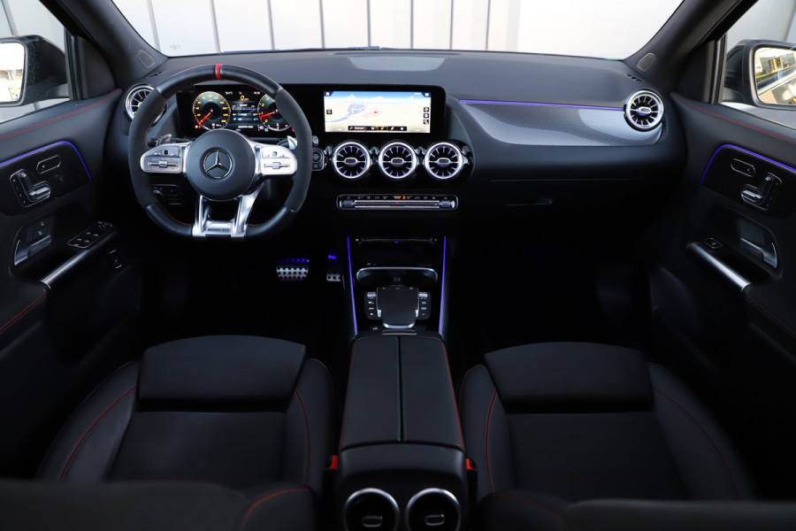 Mercedes-Benz GLA AMG 35 4MATIC Aut8 | 306PK | Pano | Adaptief-onderstel | Sfeerverlichting | Memory | Multibeam | Carbon | Standkachel | Stoelver