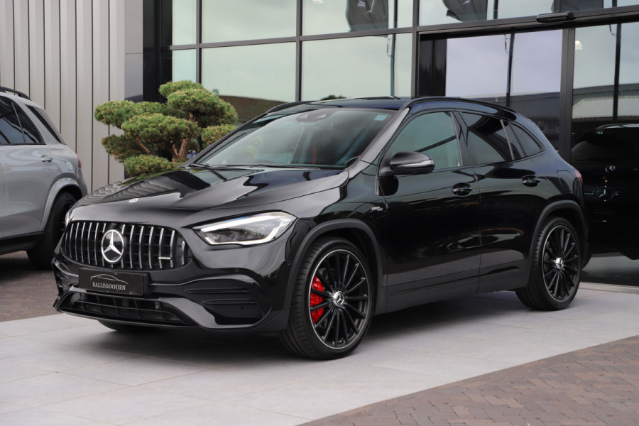 Mercedes-Benz GLA AMG 35 4MATIC Aut8 | 306PK | Pano | Adaptief-onderstel | Sfeerverlichting | Memory | Multibeam | Carbon | Standkachel | Stoelver