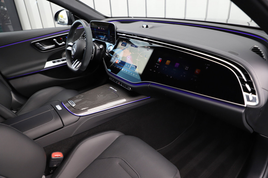 Mercedes-Benz E-Klasse Estate Estate AMG 53 Hybrid 4-MATIC+ | 612PK | Achterasbesturing | Head-up | Carbon | Burmester 4D | Keyles-go | Sfeerverlichtin Mercedes-Benz E-Klasse Estate Estate AMG 53 Hybrid 4-MATIC+ | 612PK | Achterasbesturing | Head-up | Carbon | Burmester 4D | Keyles-go | Sfeerverlichtin