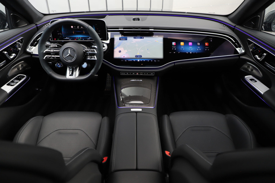 Mercedes-Benz E-Klasse Estate Estate AMG 53 Hybrid 4-MATIC+ | 612PK | Achterasbesturing | Head-up | Carbon | Burmester 4D | Keyles-go | Sfeerverlichtin Mercedes-Benz E-Klasse Estate Estate AMG 53 Hybrid 4-MATIC+ | 612PK | Achterasbesturing | Head-up | Carbon | Burmester 4D | Keyles-go | Sfeerverlichtin