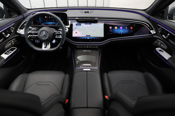 Mercedes-Benz E-Klasse Estate Estate AMG 53 Hybrid 4-MATIC+ | 612PK | Achterasbesturing | Head-up | Carbon | Burmester 4D | Keyles-go | Sfeerverlichtin Mercedes-Benz E-Klasse Estate Estate AMG 53 Hybrid 4-MATIC+ | 612PK | Achterasbesturing | Head-up | Carbon | Burmester 4D | Keyles-go | Sfeerverlichtin