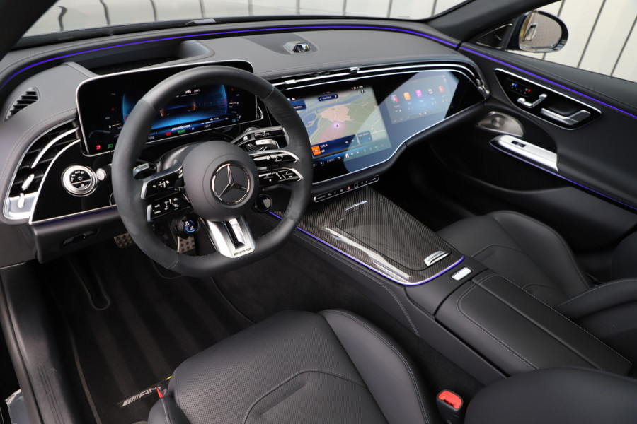 Mercedes-Benz E-Klasse Estate Estate AMG 53 Hybrid 4-MATIC+ | 612PK | Achterasbesturing | Head-up | Carbon | Burmester 4D | Keyles-go | Sfeerverlichtin Mercedes-Benz E-Klasse Estate Estate AMG 53 Hybrid 4-MATIC+ | 612PK | Achterasbesturing | Head-up | Carbon | Burmester 4D | Keyles-go | Sfeerverlichtin