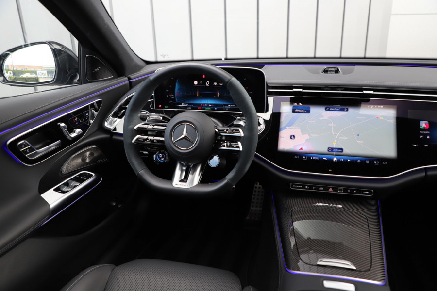 Mercedes-Benz E-Klasse Estate Estate AMG 53 Hybrid 4-MATIC+ | 612PK | Achterasbesturing | Head-up | Carbon | Burmester 4D | Keyles-go | Sfeerverlichtin Mercedes-Benz E-Klasse Estate Estate AMG 53 Hybrid 4-MATIC+ | 612PK | Achterasbesturing | Head-up | Carbon | Burmester 4D | Keyles-go | Sfeerverlichtin