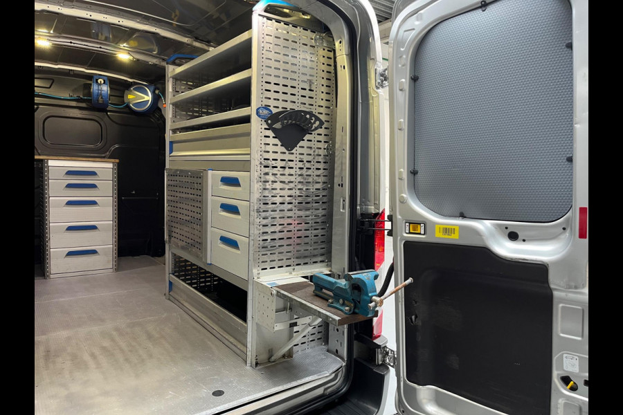 Ford Transit Achterwiel aandrijving Volledig ingerichte Servicewagen 350 2.0 TDCI 130pk euro6 L2H2 Trend 3Persoons RIJKLAARPRIJS!