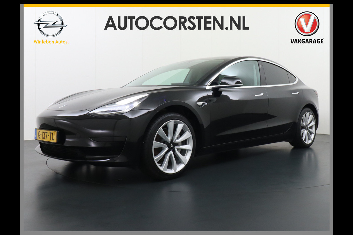 Tesla Model 3 RWD SR+ 60kWh 325PK Lmv 19" AutoPilot Leder PanoDak Adaptive-Cruise Lmv Camera's Elektr.-Stuur+Stoelen+Spiegels+Geheugen+Easy-En Navi LED Comfortstoelen ACC DAB Voorverwarmen interieur via App Keyless via Telefoonsleutel One-Pedal-Drive Origineel Nederlandse auto tot 11kw laden thuis! 1.584kg licht! Tesla Model 3 RWD SR+ 60kWh 325PK Lmv 19" AutoPilot Leder PanoDak Adaptive-Cruise Lmv Camera's Elektr.-Stuur+Stoelen+Spiegels+Geheugen+Easy-En Navi LED Comfortstoelen ACC DAB Voorverwarmen interieur via App Keyless via Telefoonsleutel One-Pedal-Drive Origineel Nederlandse auto tot 11kw laden thuis! 1.584kg licht!