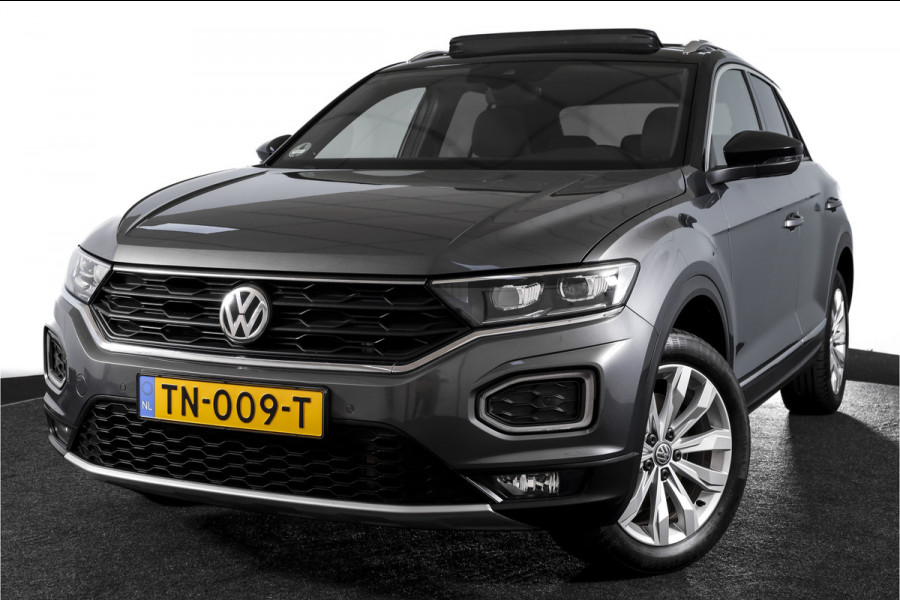 Volkswagen T-Roc 2.0 TSI 190 PK 4Motion Sport - Automaat Orig. NL | S/K-Panodak | Afn. Trekhaak | Adapt. Cruise | Stoelverw. | PDC | NAV + App. Connect | ECC | DAB | LM 17" |