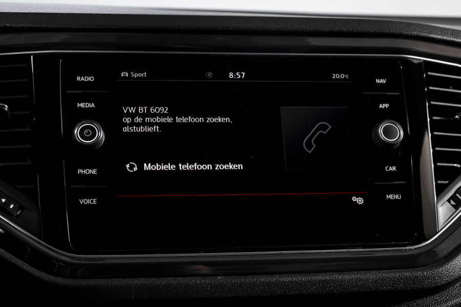 Volkswagen T-Roc 2.0 TSI 190 PK 4Motion Sport - Automaat Orig. NL | S/K-Panodak | Afn. Trekhaak | Adapt. Cruise | Stoelverw. | PDC | NAV + App. Connect | ECC | DAB | LM 17" |