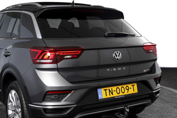 Volkswagen T-Roc 2.0 TSI 190 PK 4Motion Sport - Automaat Orig. NL | S/K-Panodak | Afn. Trekhaak | Adapt. Cruise | Stoelverw. | PDC | NAV + App. Connect | ECC | DAB | LM 17" |