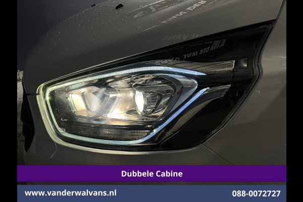 Ford Transit Custom 2.0 TDCI 131pk Automaat L2H1 Dubbele Cabine Euro6 Airco | 5-zits | Camera | Navigatie LED, Cruiscontrol, Stoelverwarming, Verwarmde Voorruit, Parkeersensoren
