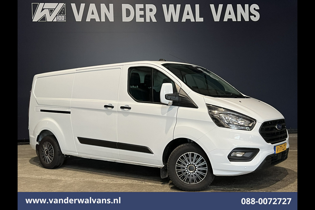 Ford Transit Custom 2.0 TDCI 130pk L2H1 Euro6 Airco | Camera | Navigatie | LED | Apple Carplay | Android Auto Cruisecontrol, Stoelverwarming, Verwarmde voorruit, Parkeersensoren, Bijrijdersbank, 2800kg trekvermogen