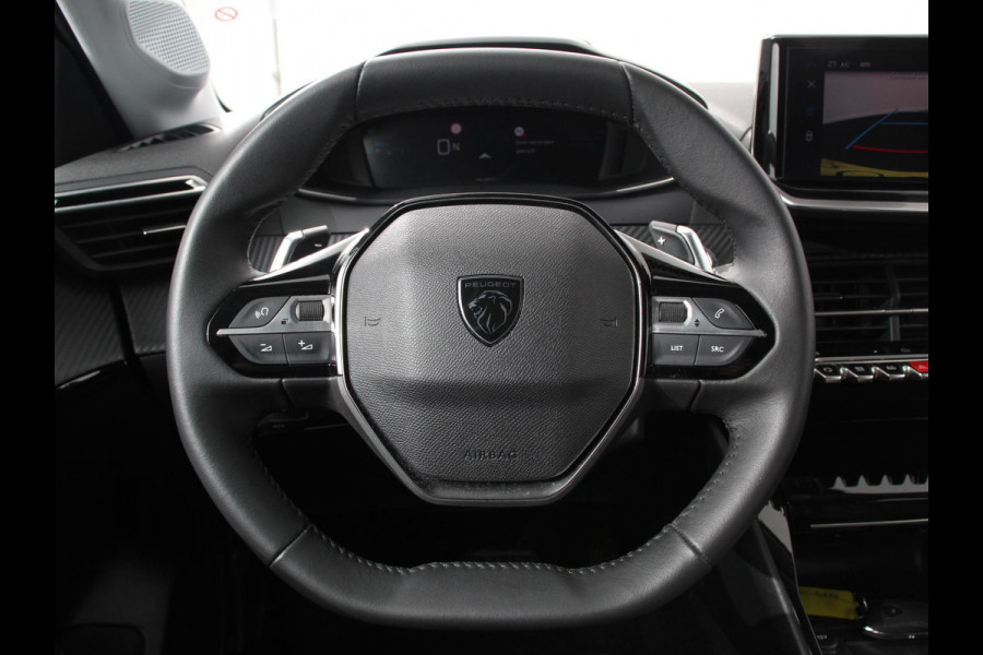 Peugeot 208 Hybrid 100 Automaat Allure Navigatie Apple Carplay/ Android Auto Camera Parkeersensoren Adaptive Cruise Control Stoelverwarming Ledverlichting Climate control