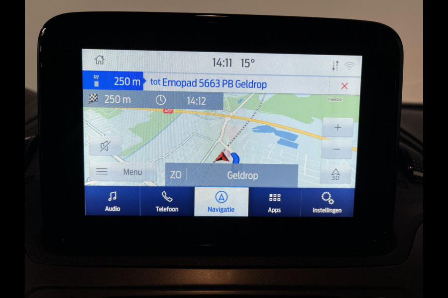 Ford Transit Connect 1.5 EcoBlue Automaat L2 Trend Navigatie Airco Parkeersensoren Cruise Control 3Zits Camera DAB+