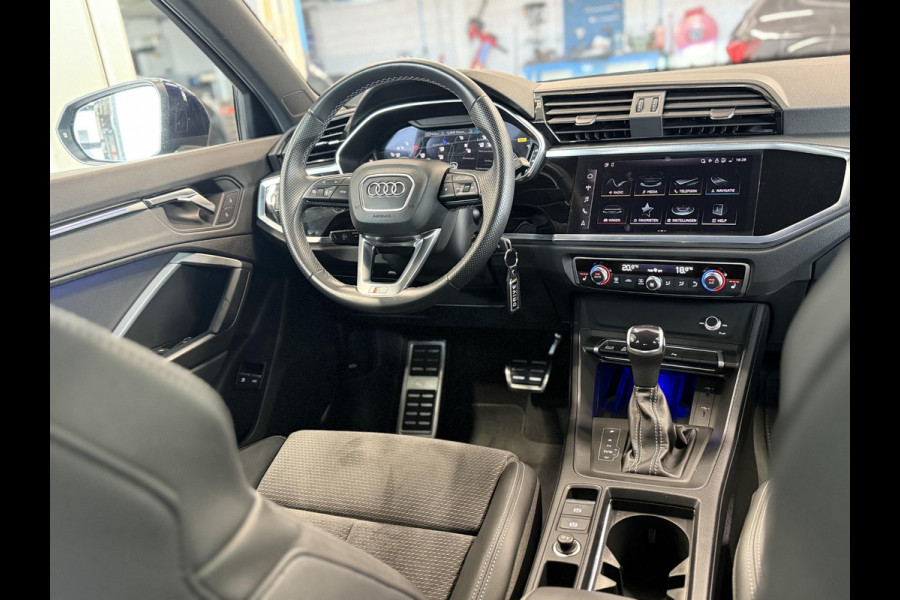 Audi Q3 45 TFSI e S edition 2 X S-Line|ACC|Sfeer|Matrix Led|Stoelverwarming|Cam