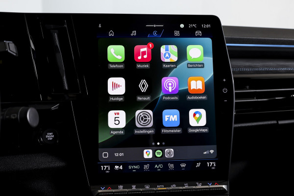 Renault Austral 1.2 E-Tech full hybrid 200 techno esprit Alpine | Dig. Cockpit | Adapt. Cruise | Stoel-+Voorruitverw. | PDC | Camera | NAV + App. Connect | ECC | DAB | LM 20" | 7675