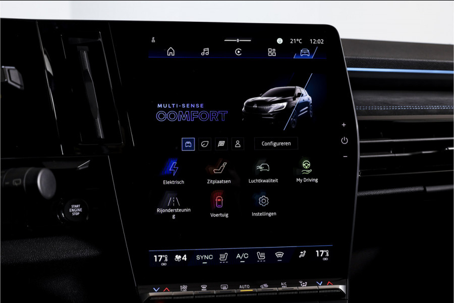 Renault Austral 1.2 E-Tech full hybrid 200 techno esprit Alpine | Dig. Cockpit | Adapt. Cruise | Stoel-+Voorruitverw. | PDC | Camera | NAV + App. Connect | ECC | DAB | LM 20" | 7675