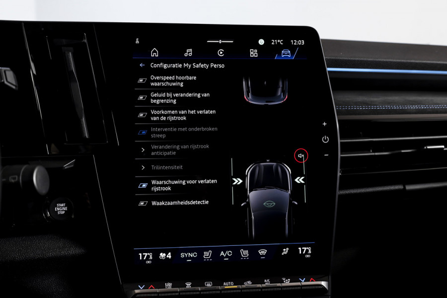 Renault Austral 1.2 E-Tech full hybrid 200 techno esprit Alpine | Dig. Cockpit | Adapt. Cruise | Stoel-+Voorruitverw. | PDC | Camera | NAV + App. Connect | ECC | DAB | LM 20" | 7675