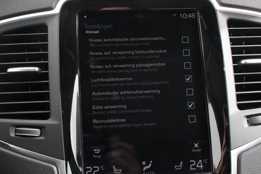 Volvo XC90 2.0 T8 Recharge AWD Inscription Expression | Navigatie | Apple Carplay/Android Auto | Parkeersensoren  | Stoel- en stuurverwarming | Adaptive Cruise Control | Virtual Cockpit | Elektrisch inklapbare trekhaak | Elektrisch verstelbare bestuurderstoel met geheugen | Inductieladen voor smartphone