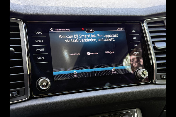 Škoda Kodiaq BWJ 2020 | 1.5TSI 150PK Bus Ed | PANO | SPORTSTOELEN | LEDER/STOF | CLIMA | CARPLAY | CAMERA A | NAVI