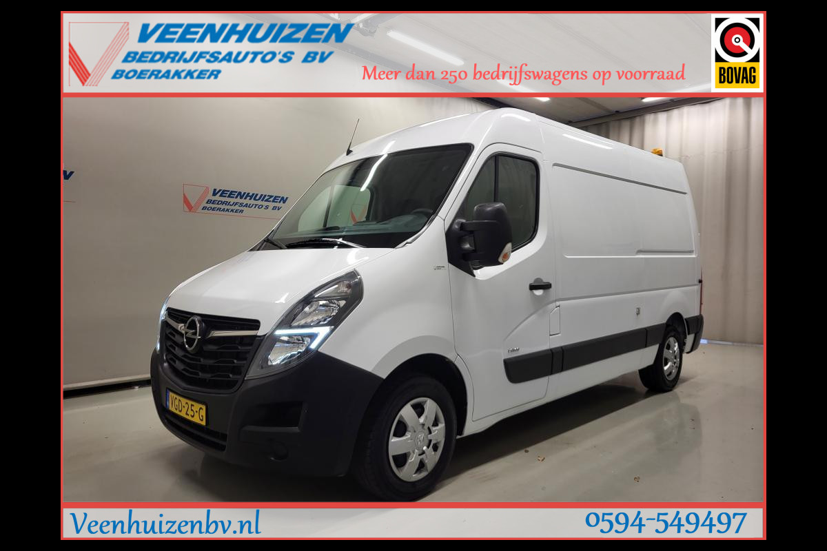 Opel Movano 2.3Turbo 136pk L2/H2 Inrichting Euro 6!