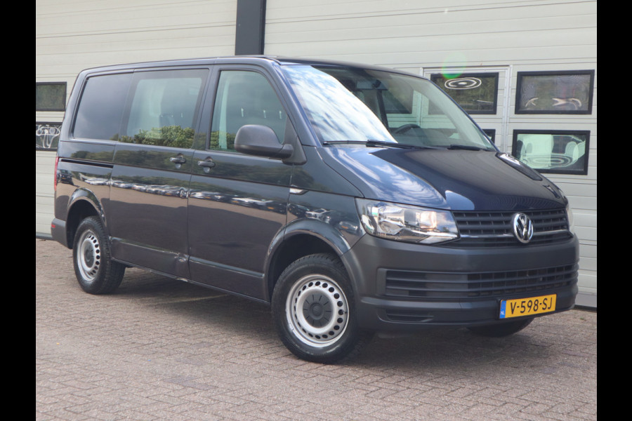 Volkswagen Transporter 2.0 TDI 85 pk Euro 6 - L1H1 - DC 6 Pers. - Airco