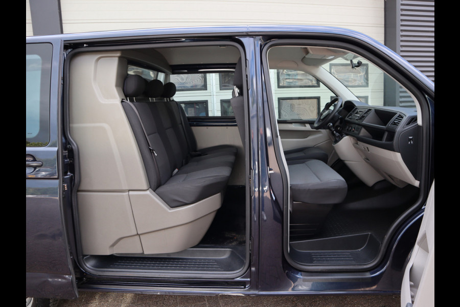 Volkswagen Transporter 2.0 TDI 85 pk Euro 6 - L1H1 - DC 6 Pers. - Airco
