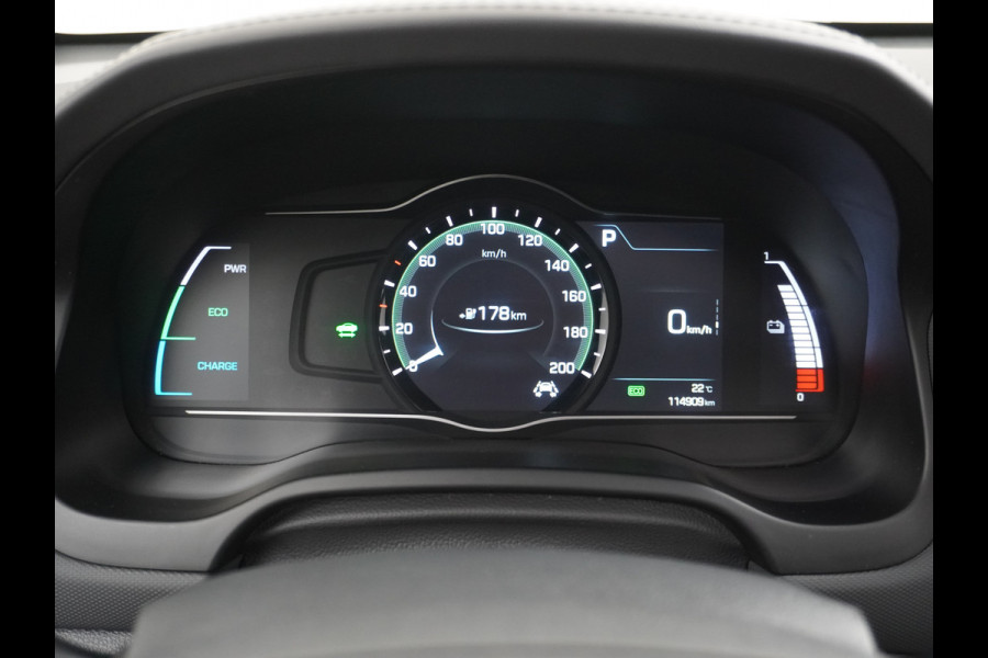 Hyundai IONIQ Premium EV Leer+elektr.Verst.+Verwarmd Schuif/Kan-dak Adapive-Cruise Apple Carplay Android Auto Navi Ecc Camera Pdc Bank+stoel+S Memory Keyless DAB Stoel Elek.Verstelbaar Led Bluetooth Regensensor Rijstrooksensor Origineel Nederlandse Auto Zeer Compleet!