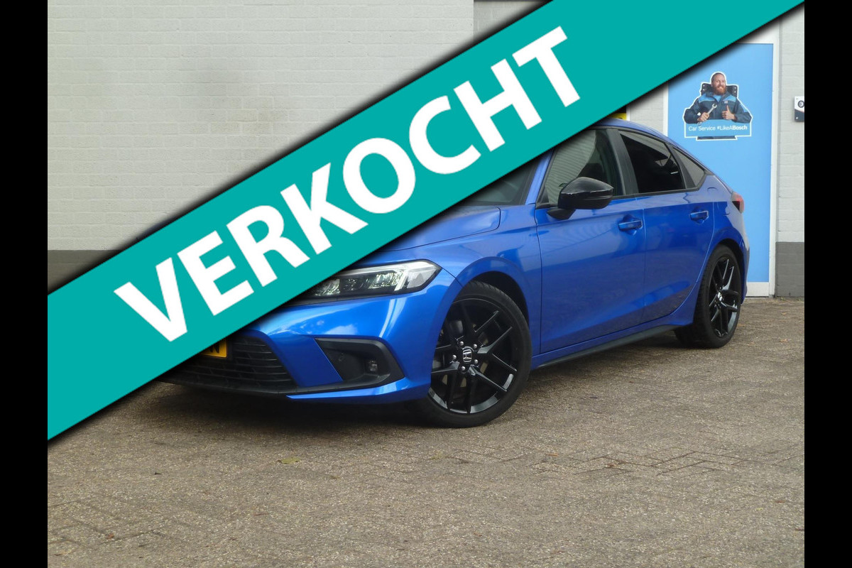 Honda Civic 2.0 e:HEV Sport|Navi|Adaptive-Cruise|Stoelverwarming|Blindspot|Keyless-Entry/Go|Afn.Trekhaak|Camera Honda Civic 2.0 e:HEV Sport|Navi|Adaptive-Cruise|Stoelverwarming|Blindspot|Keyless-Entry/Go|Afn.Trekhaak|Camera