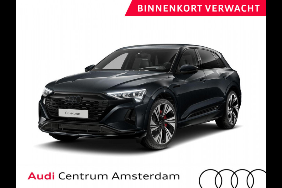 Audi Q8 e-tron 50 quattro Edition 95 kWh 340pk | Komt eind september binnen | Panoramadak S-line interieur | Head Up Display | bang & Olufsen Premium Sound