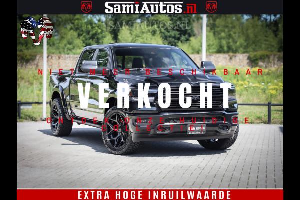 Dodge Ram 1500 GT EDITION | 5.7 V8 HEMI | VIRTUAL COCKPIT | HEAD-UP | ADAPTIVE CRUISE | 360 CAMERA | TRX PACK | Comfortabele Dubbele Cabine met Royale 5 Zitplaatsen | BPM vrij BPM vrij | Nu Leverbaar uit Voorraad | Voorraad Nr 2434