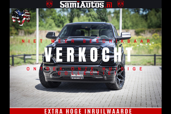 Dodge Ram 1500 GT EDITION | 5.7 V8 HEMI | VIRTUAL COCKPIT | HEAD-UP | ADAPTIVE CRUISE | 360 CAMERA | TRX PACK | Comfortabele Dubbele Cabine met Royale 5 Zitplaatsen | BPM vrij BPM vrij | Nu Leverbaar uit Voorraad | Voorraad Nr 2434