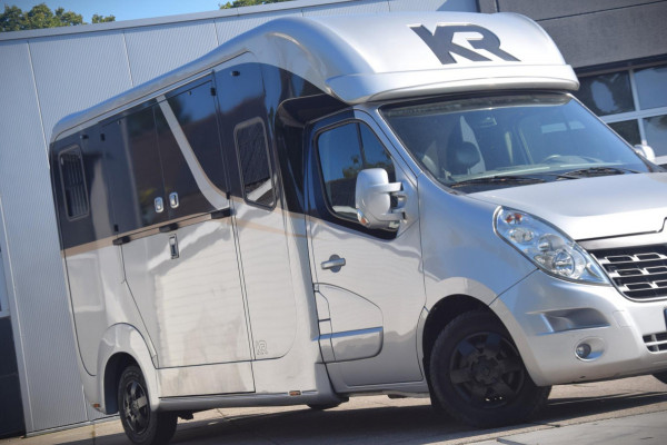 Renault Master T35 2.3 dCi KRISMAR DUBBEL CABINE EN ZADELKAMER (HORSE TRUCKS)